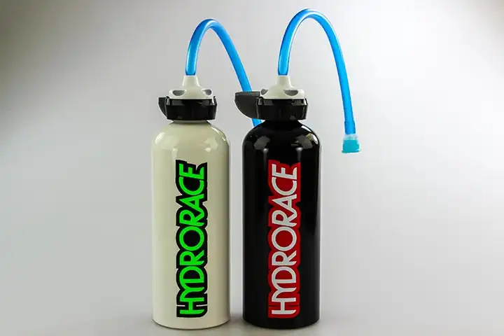 Hydrorace motorsport racing water bottle