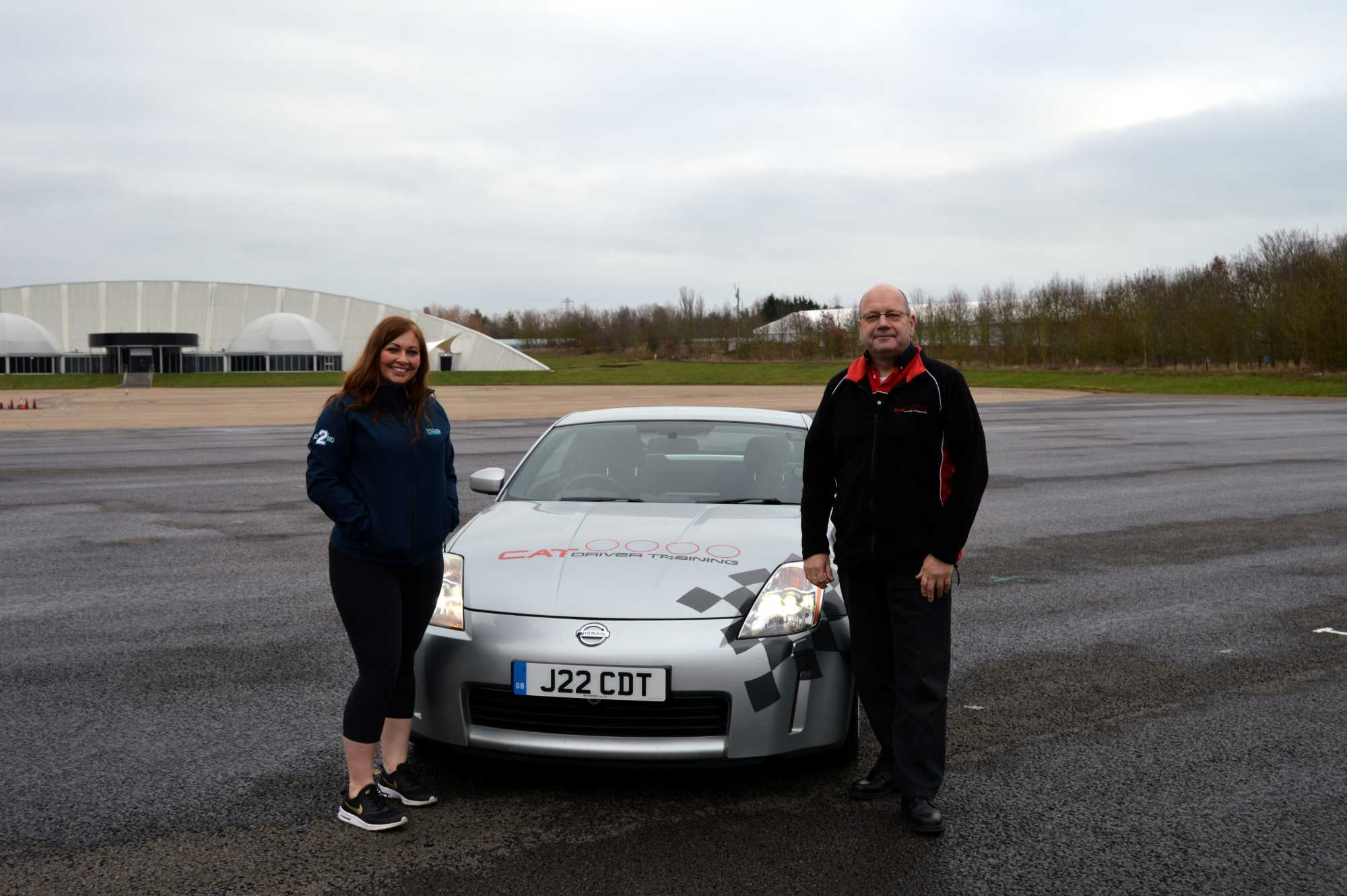 Colin & Jen On Steering Pad