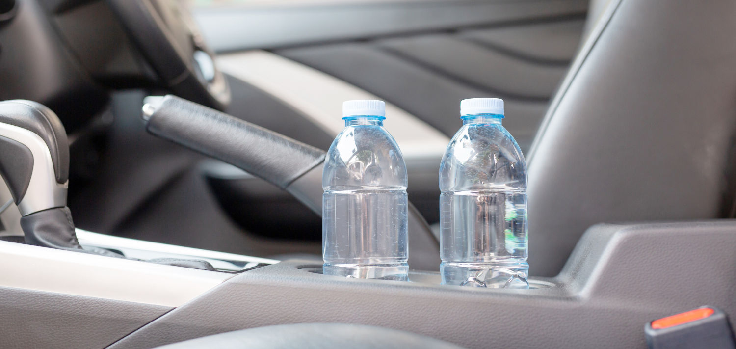 Water Bottle In Car Dehydration Whilst Driving