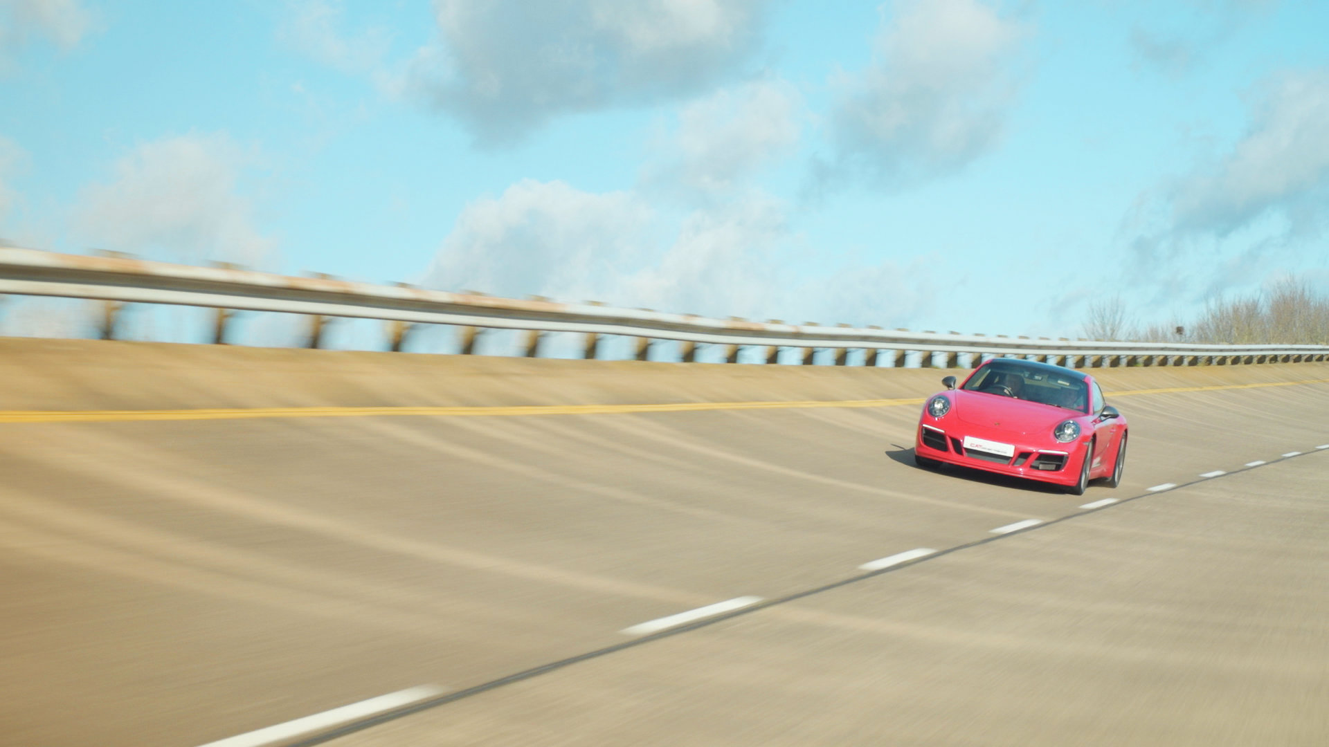 High Speed Bowl Red Porsche