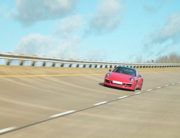 High Speed Bowl Red Porsche