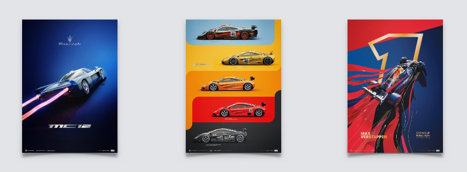 Automobilist motorsport posters
