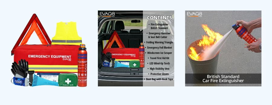 EVAQ Advanced Car Safety Kit