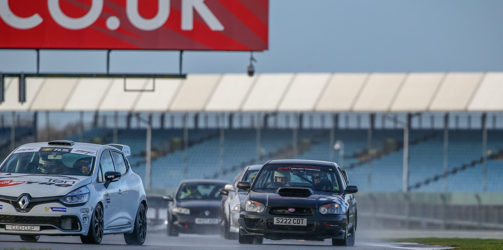 Subaru On Silverstone Circuit Track Day