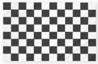 Chequered racing flag
