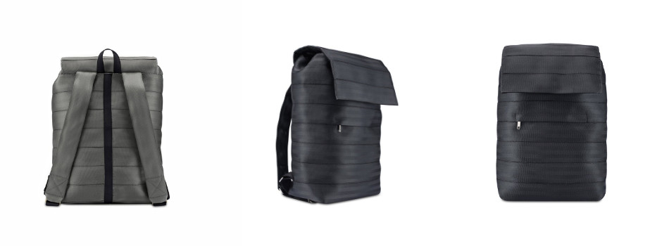 Seatbelt backpack gift ideas for petrolheads