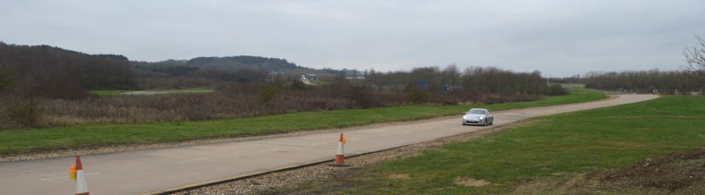 350z on the handling circuit at Millbrook Proving Ground