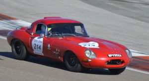Racing at Dijon Jaguar E Type