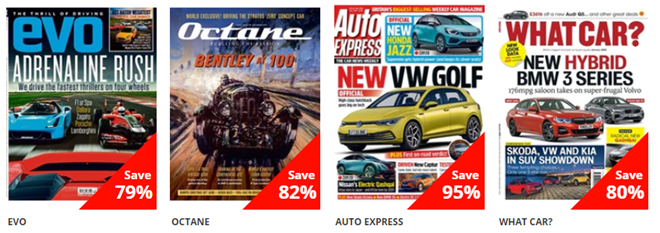 car magazine subscription